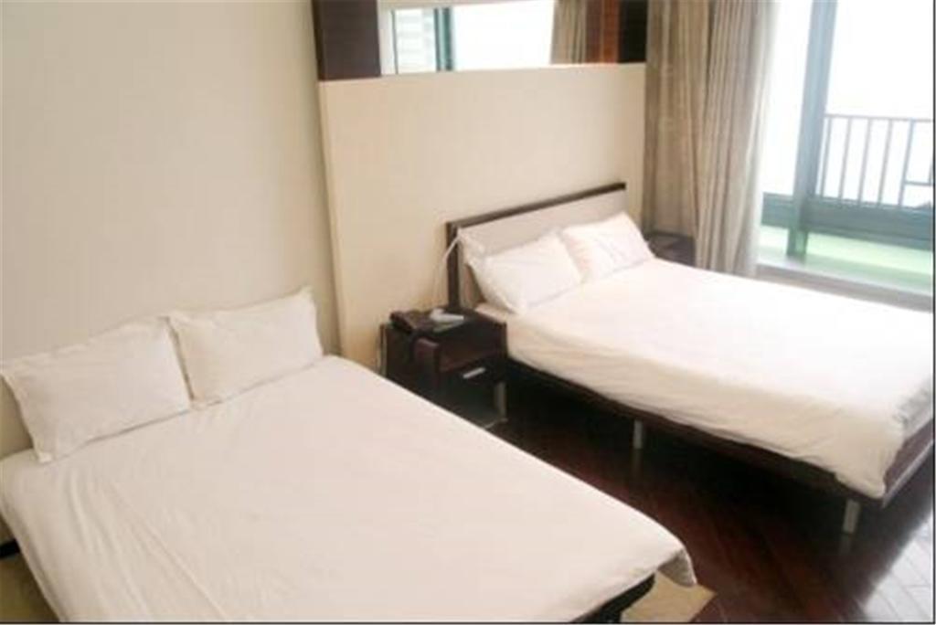 Shanghai Skiline World Union Service Apartment Exterior foto