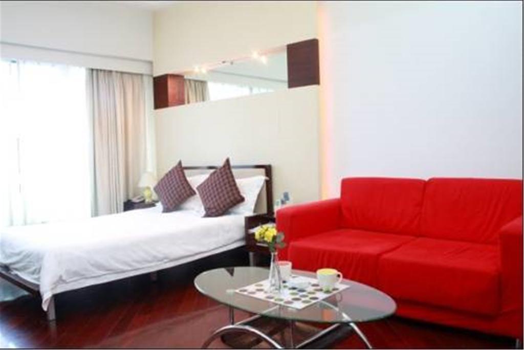 Shanghai Skiline World Union Service Apartment Exterior foto