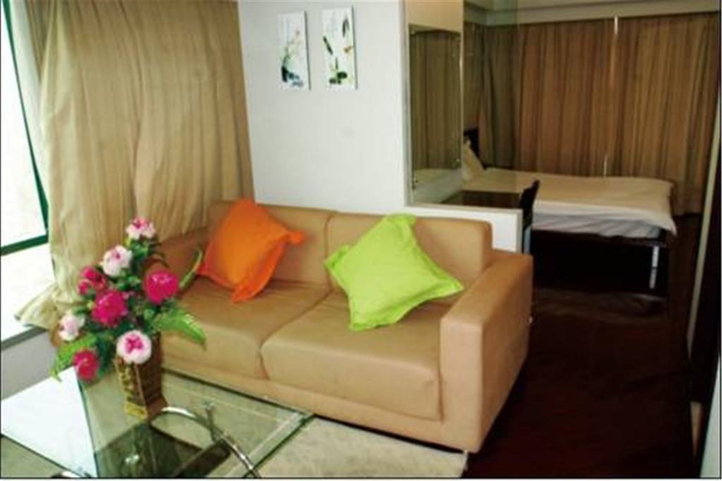 Shanghai Skiline World Union Service Apartment Exterior foto