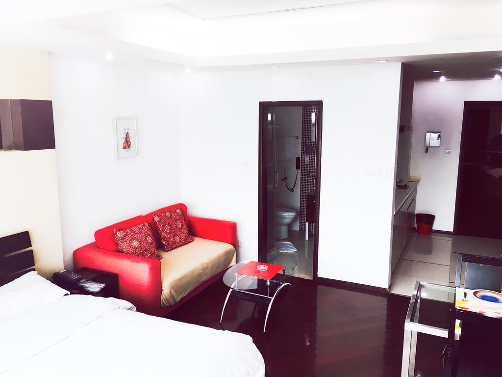 Shanghai Skiline World Union Service Apartment Exterior foto