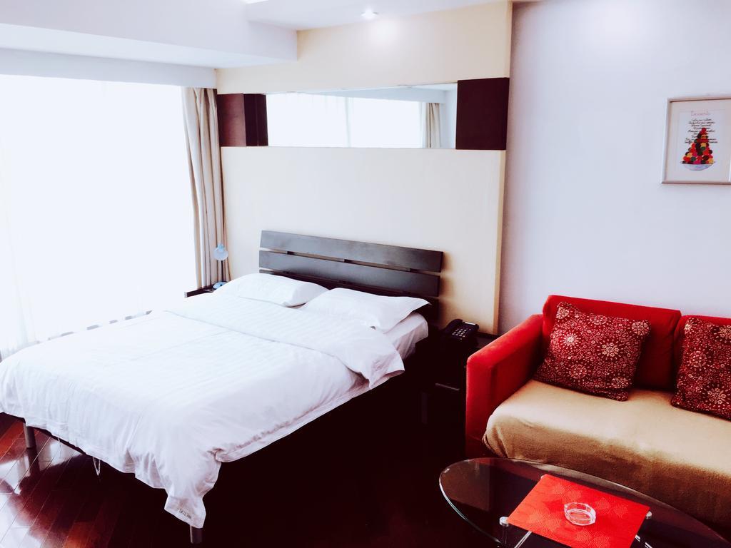 Shanghai Skiline World Union Service Apartment Exterior foto