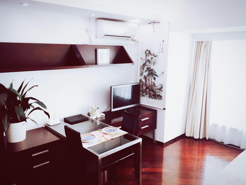 Shanghai Skiline World Union Service Apartment Exterior foto