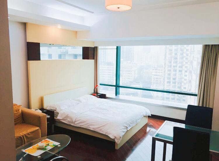 Shanghai Skiline World Union Service Apartment Exterior foto
