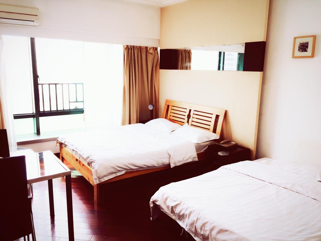 Shanghai Skiline World Union Service Apartment Exterior foto