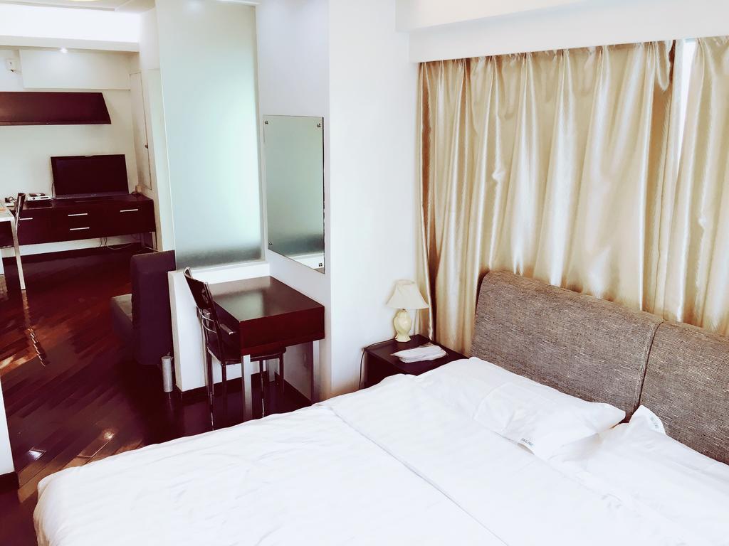 Shanghai Skiline World Union Service Apartment Exterior foto
