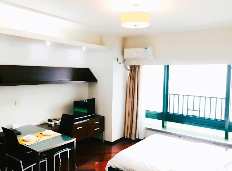 Shanghai Skiline World Union Service Apartment Exterior foto